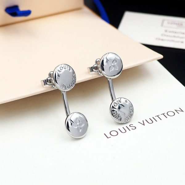 18K Louis Studs Earrings - 图片 3