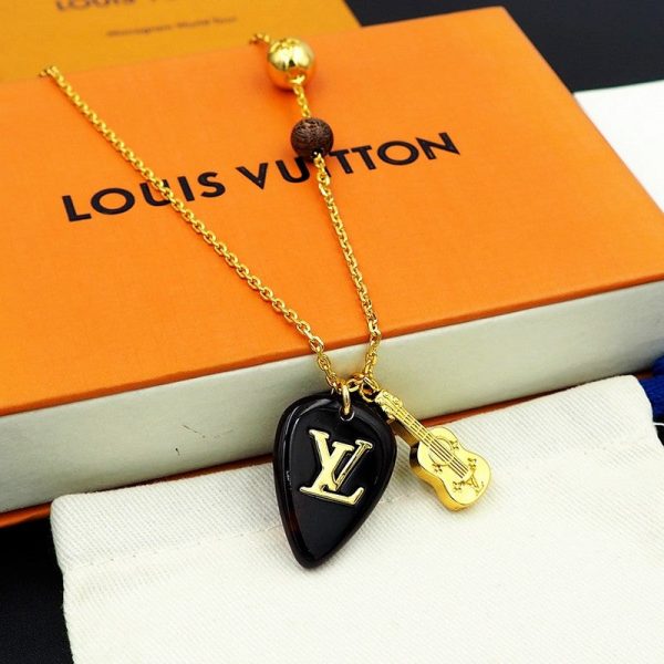 18K Louis Picks Pendant Necklace - 图片 5