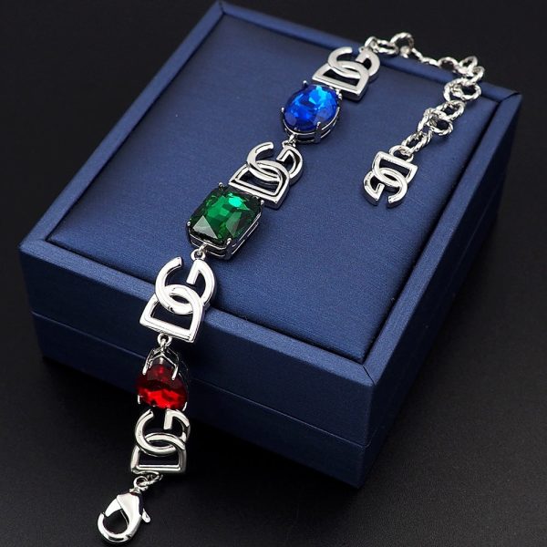 18K DG Crystals Bracelet - 图片 5