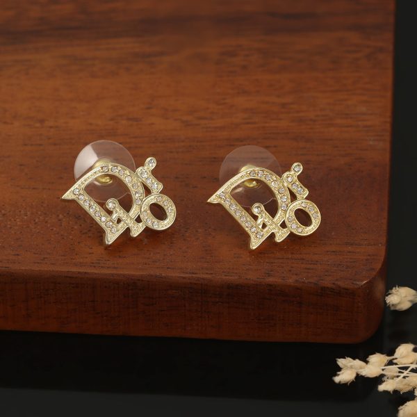 18K CD Tribales Diamond Earrings - 图片 2