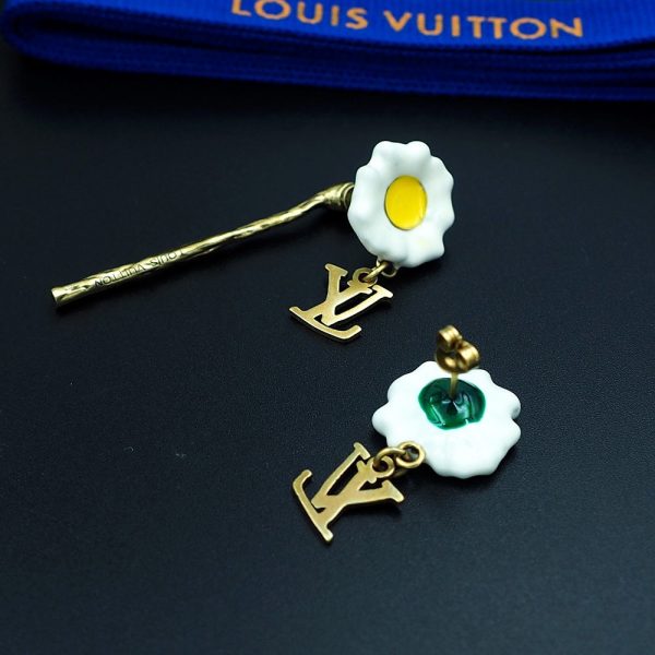 18K Louis Gardening Earrings - 图片 4