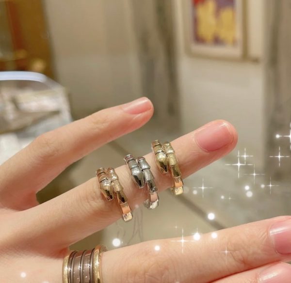 18K BV Serpenti Viper Ring - Image 7