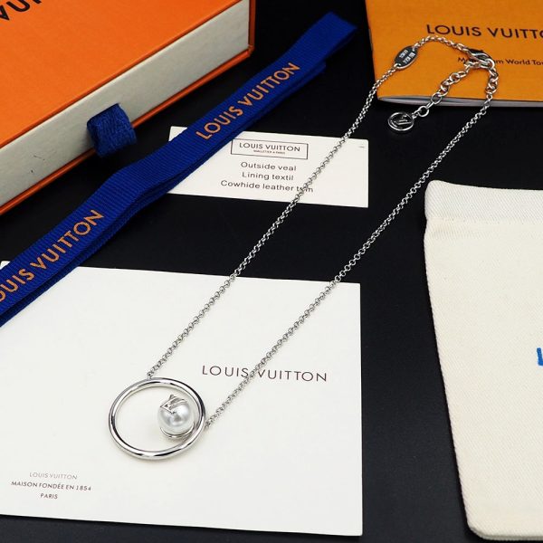 18K Louis Eclipse Pearls Necklace - 图片 11