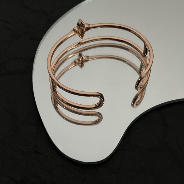 18K Louis Idylle Blossom Two-Row Bracelet - 图片 8