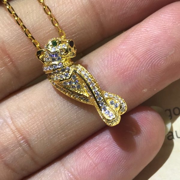 18K Panthère De Diamond Necklace - 图片 7