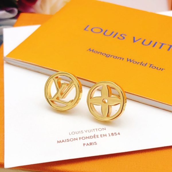 18K Louis Blossom Earrings - 图片 4