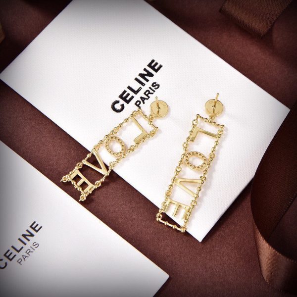 18K Triomphe LOVE Diamonds Earrings - 图片 5