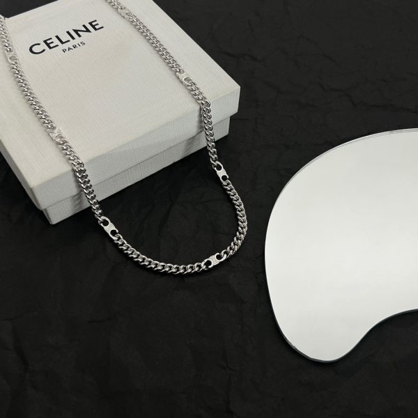 18K Triomphe Gourmette Chain Necklace - 图片 5