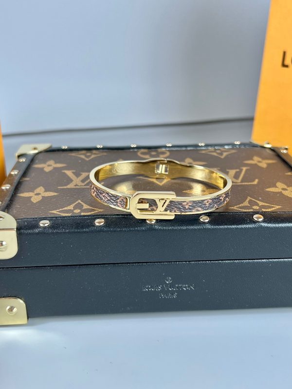 18K Louis Vintage Leather Bracelet - 图片 4