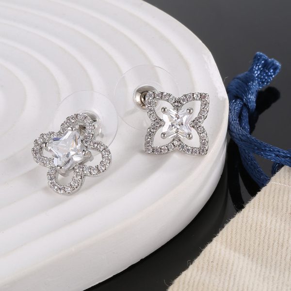 18K Louis Blossom Earrings - 图片 4