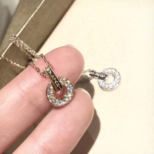 18K BV Diamonds Necklace - 图片 4