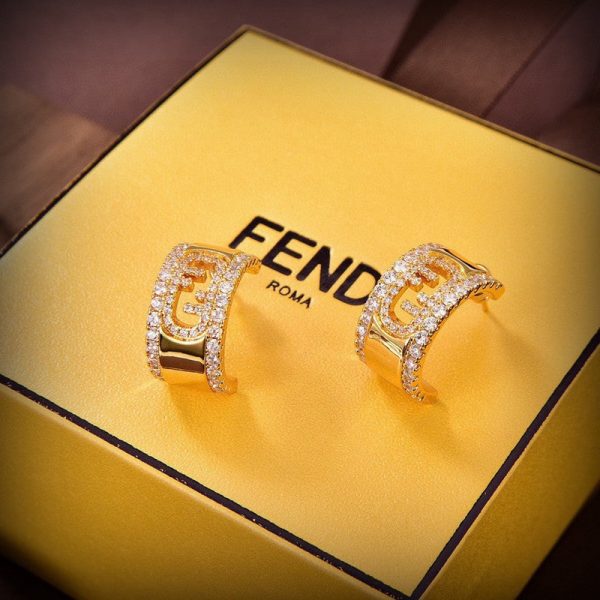 18K F O’Lock Earrings - Image 4