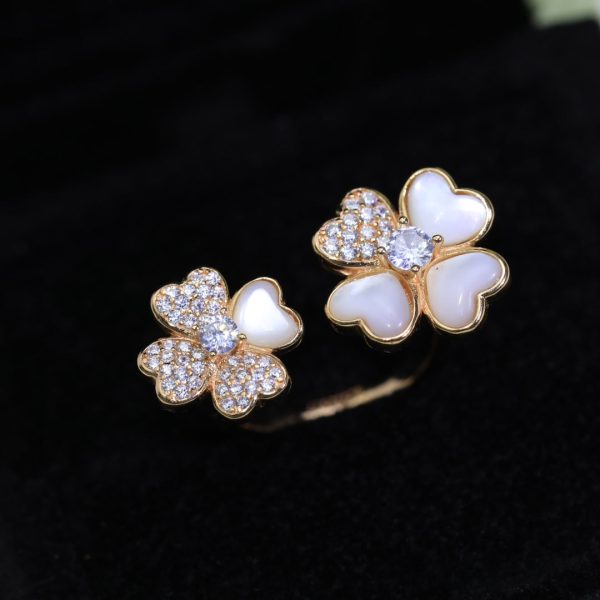 18K Cosmos Between the Finger Diamond Ring - 图片 5