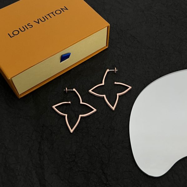 18k Louis Debuts Blossom Earrings - 图片 5