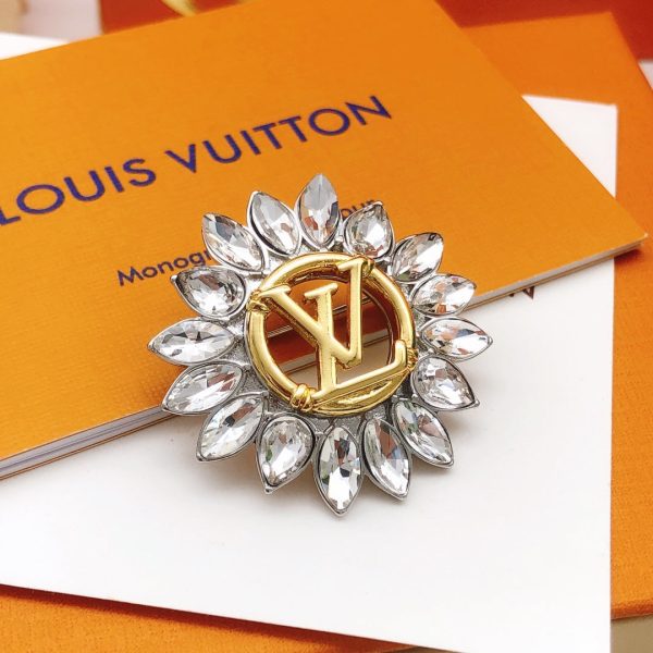 18K Louis Sunflower Brooch - 图片 7