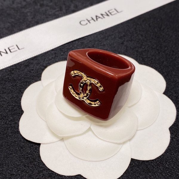 18K CC Vintage Red Ring