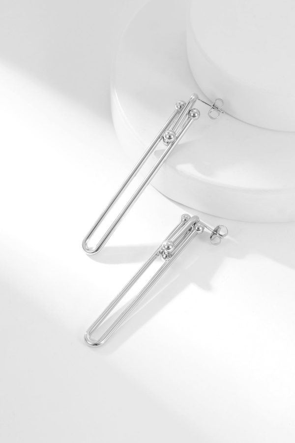 18K T HardWear Link Earrings - 图片 4