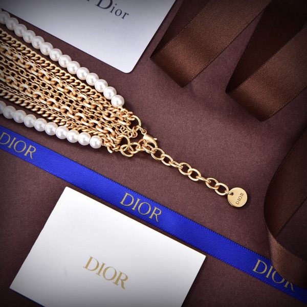 18K CD Tassel Necklace - 图片 4