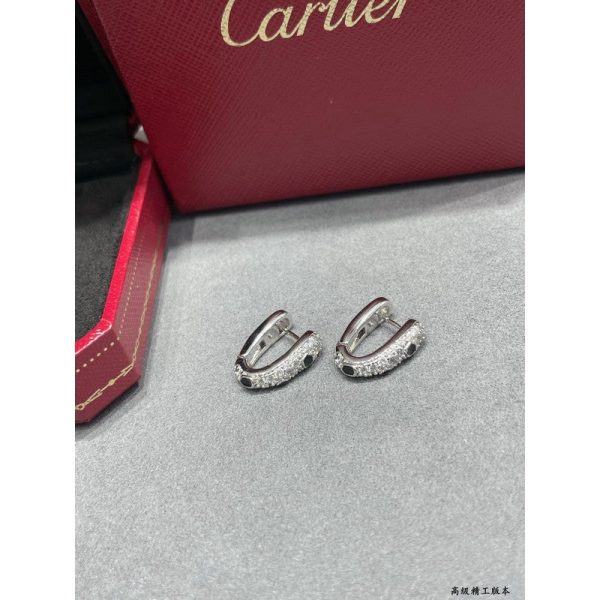 18K Panthère De Earrings - 图片 4