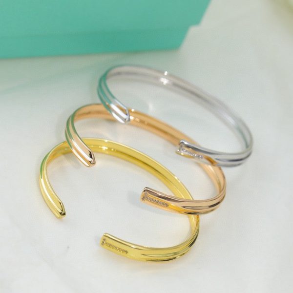 18K T Keys Bracelet - 图片 2