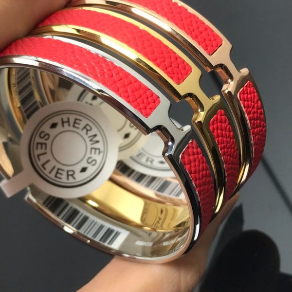 18K Olympe Red H Bracelet - 图片 5