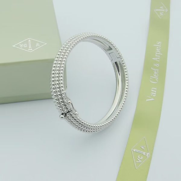 18K Perlee Pearls Five Rows Bracelet - 图片 8