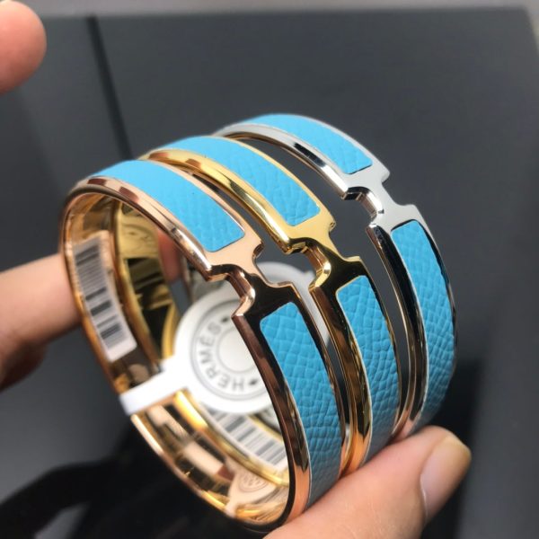 18K Olympe Blue H Bracelet - 图片 5