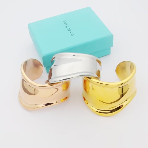 18K T Elsa Peretti Small Bone Cuff Bracelet - 图片 9