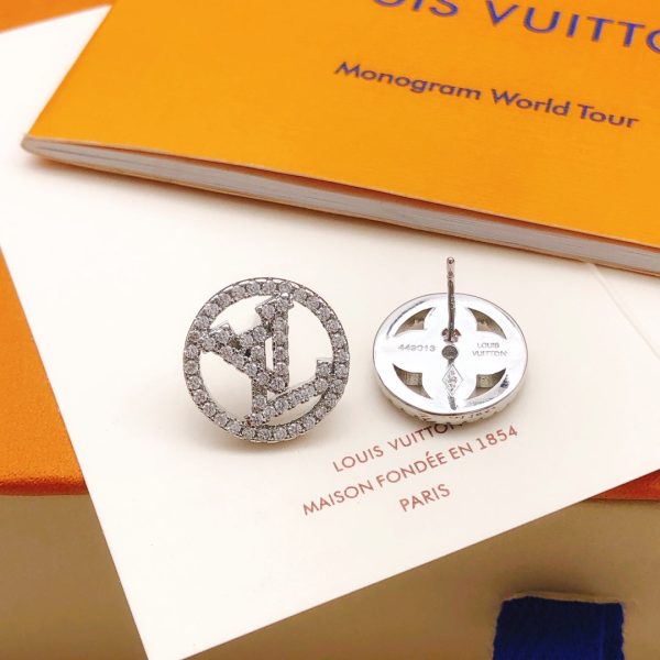 18K Louis Blossom Diamond Earrings - 图片 11