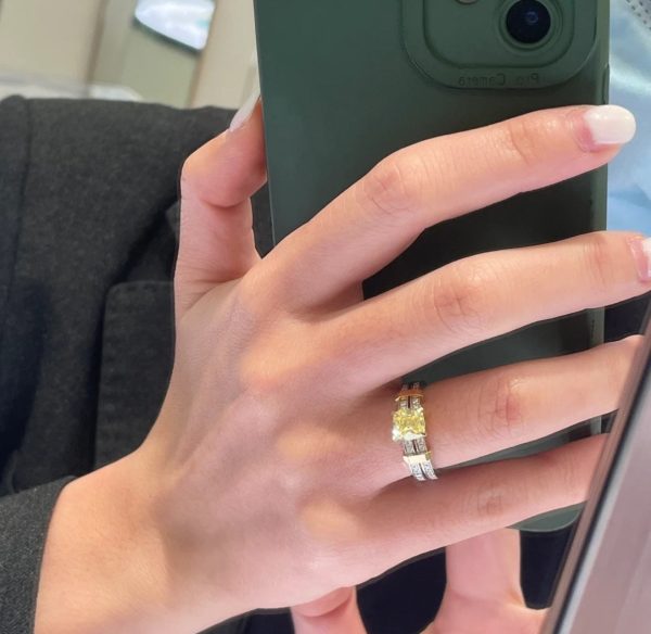 18K T Schlumberger Stone Ring - 图片 2