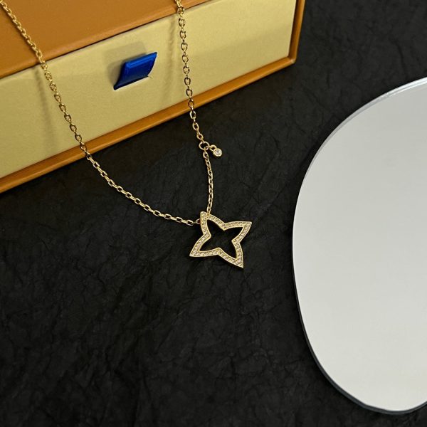 18K Louis Blossom Pendant Necklace - 图片 14