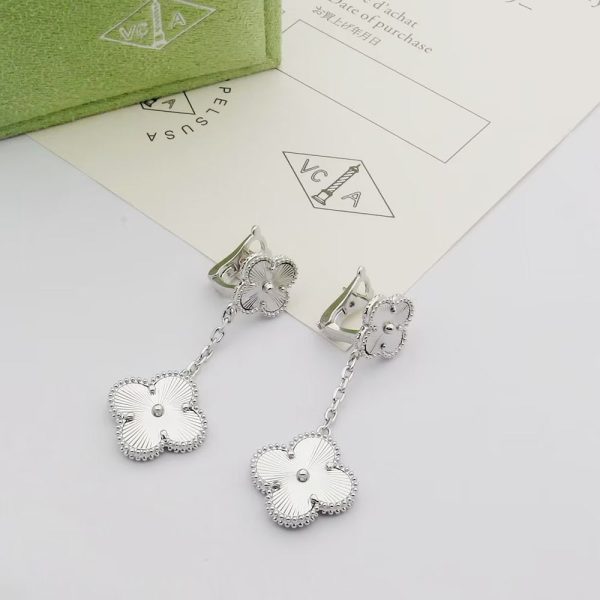18K Magic Alhambra Earclips Earrings - 图片 4