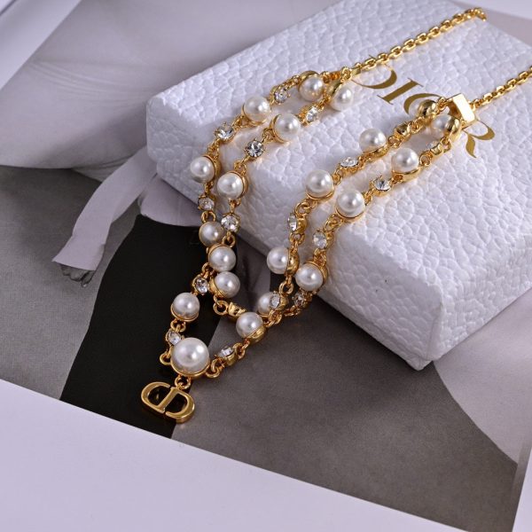 18K Petit CD Treasure Necklace - 图片 2