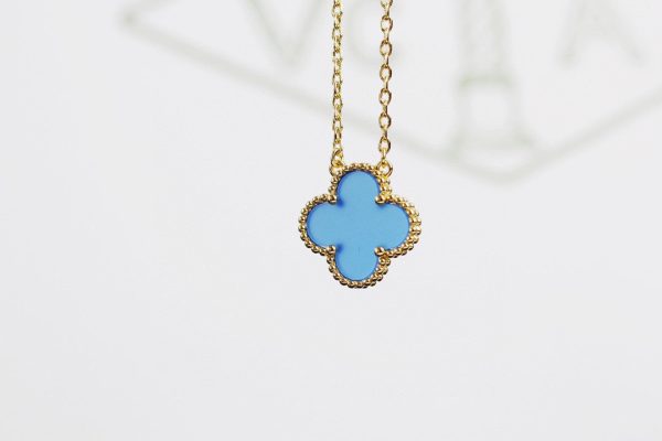 18K Vintage Alhambra Agent Pendant Necklace - 图片 9