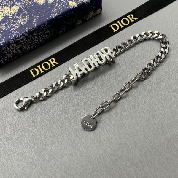 18K CD J'adior Chain Bracelet - Image 2
