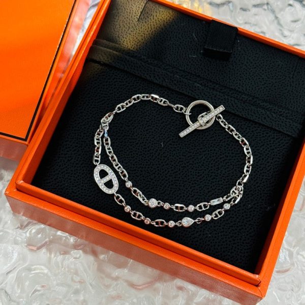 18K Her Farandole Diamond Bracelet - 图片 4