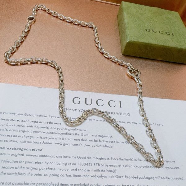 18K Double G Classic Chain Necklace - 图片 2