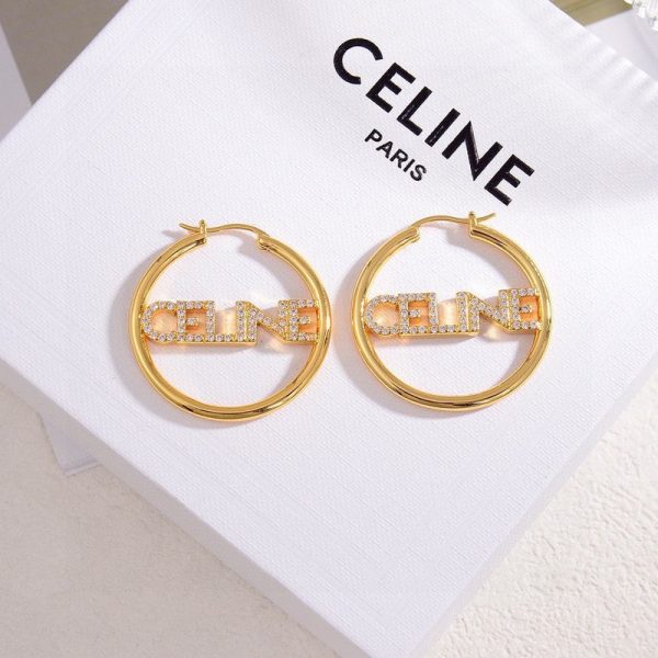 18K CE Coeur Diamond Earrings - 图片 3