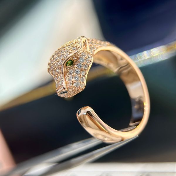 18K Panthère De Ring - 图片 2