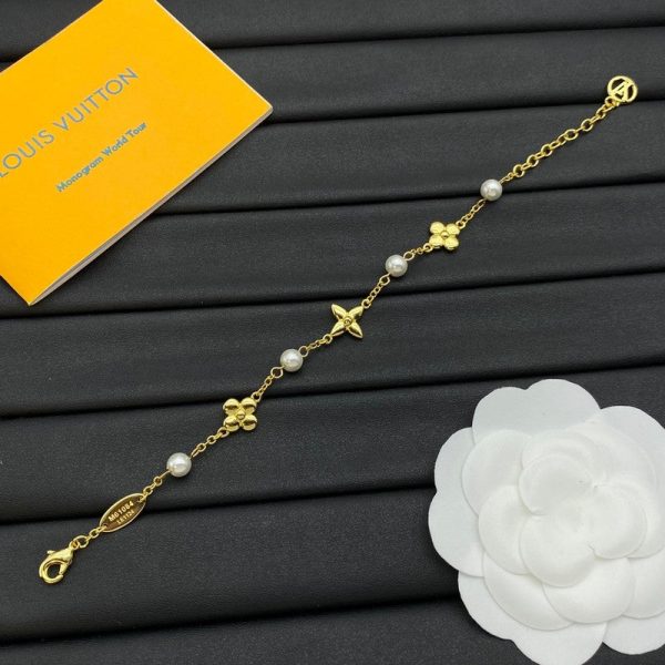 18K Louis Blossom Pearl Bracelet - 图片 4