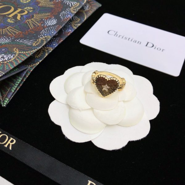18K CD J'adior Heart Ring - 图片 3