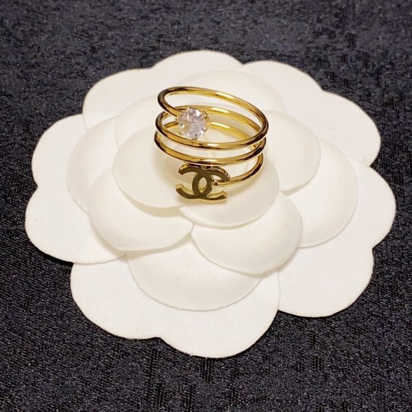 18K CC Vintage Pearl Ring - 图片 6