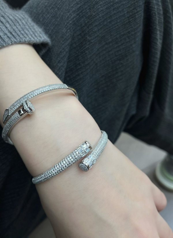 18K Juste Un Clou Diamond Bracelet - 图片 2