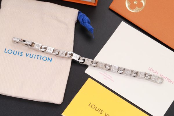 18K Louis Monogram Tied Up Bracelet - 图片 3
