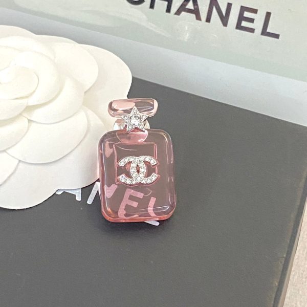 18K CC Perfume Color Bottle Brooch - Image 16