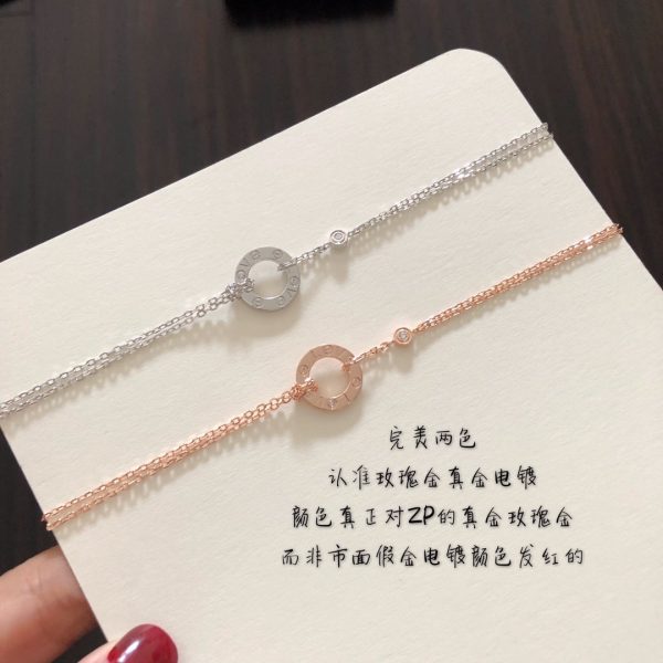 18K Love Diamond Necklace - 图片 7