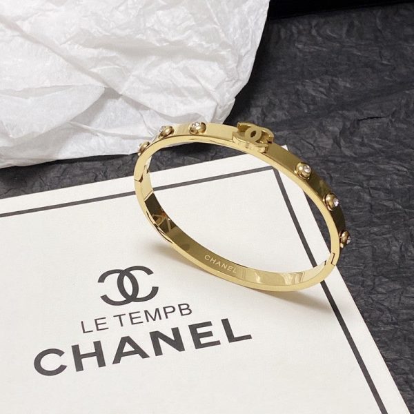 18K CC Vintage Diamond Bracelet - 图片 11