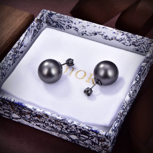 18K CD Tribales Black Earrings - 图片 4
