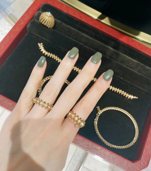 18K Clash De Diamond Ring - 图片 4