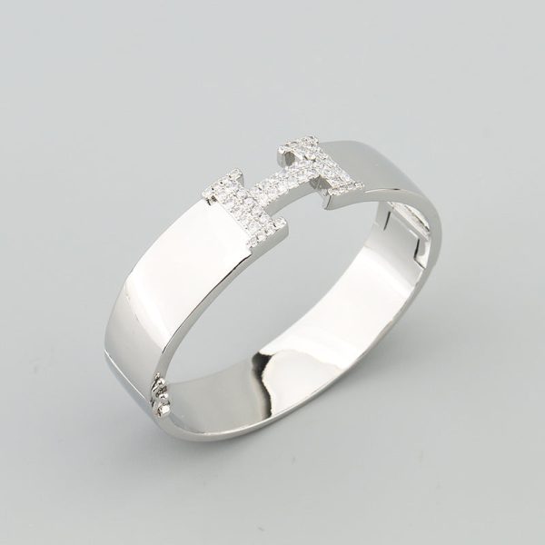 18K Clic H Diamond Bracelet - 图片 5